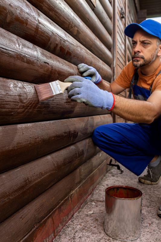 Products For Siding Stainings in use