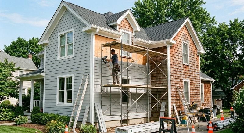 House Exterior Painting Service
